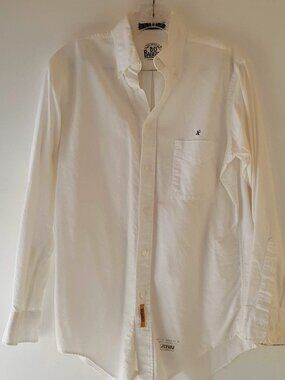 B D Baggies 100% cotton button down long sleeve, size S